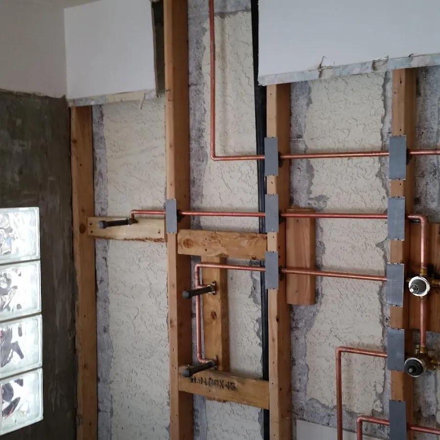 Copper pipe installation for Repiping in Sulphur